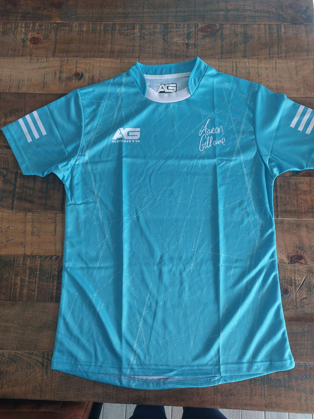 Adult Light Blue Signed Jersey