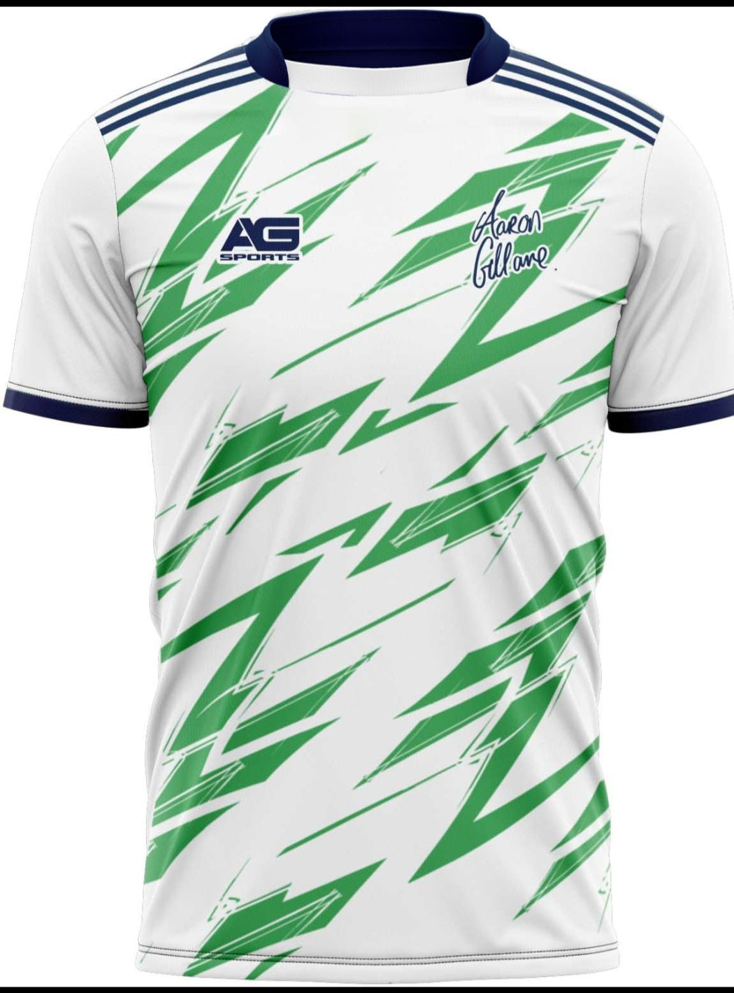 Child Jersey Green/White/Navy